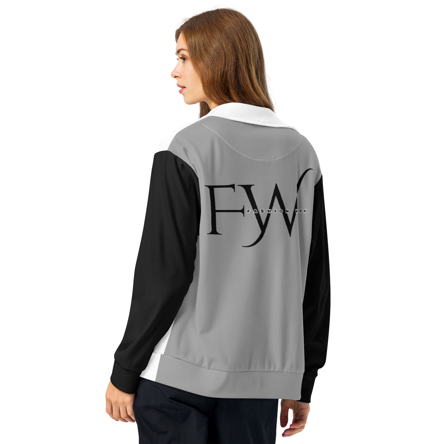 "FW Fashion Week" | Adult Unisex Tricolor Track Jacket