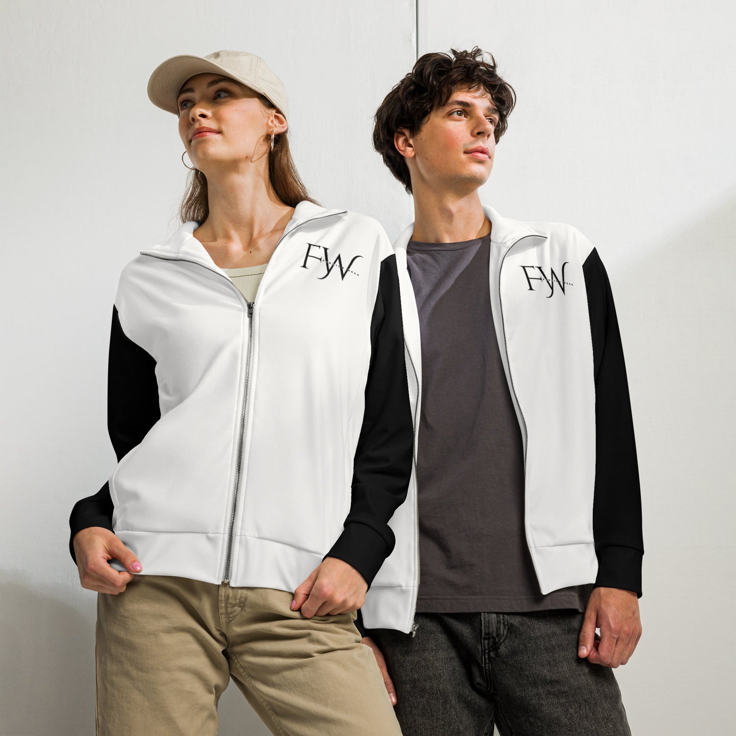 "FW Fashion Week" | Adult Unisex Tricolor Track Jacket